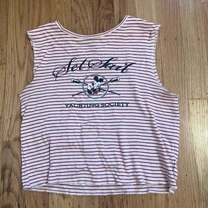 Mickey Mouse Printed Tank Top